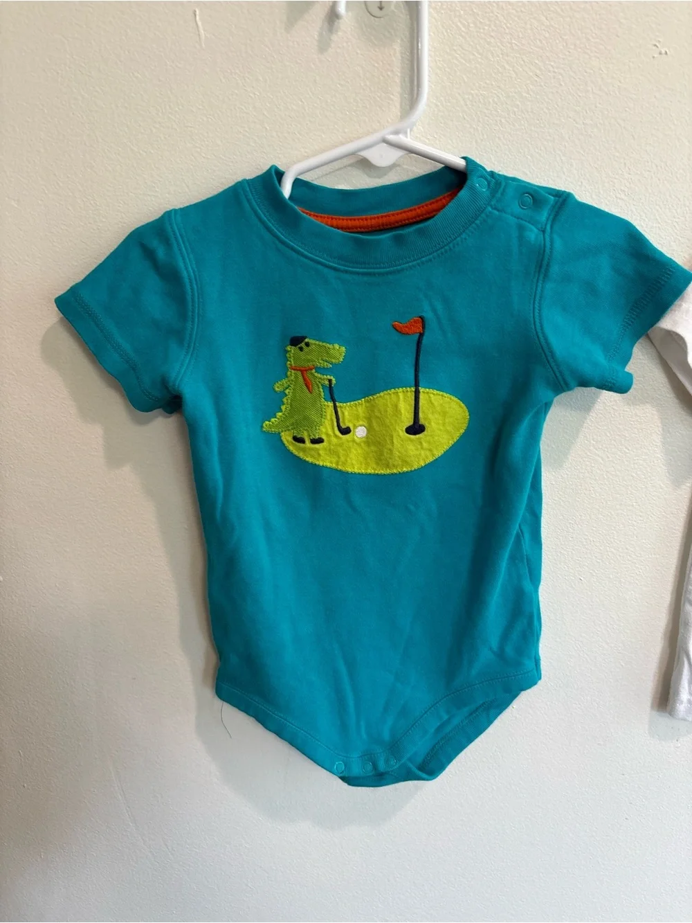 18 month summer t shirt baby boy bundle stripes neon colors